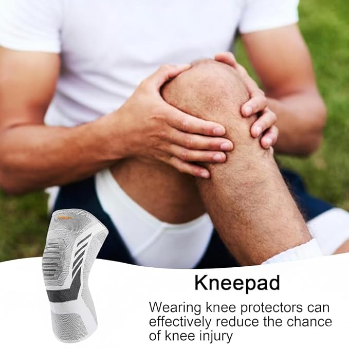 DOLTAS Active Knee Cap Support Compression Knee Brace – Joint Support for Sports, Gym, Running, and Injury Recovery – Breathable & Comfortable Knee Sleeve for Men & Women | XL