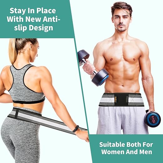 DOLTAS Sacroiliac SI Joint Hip Belt – Adjustable Hip Belt for Back Pain, Sciatica Belt, Pelvic Support Belt for SI Joint Pain & Lower Back Pain Relief – Unisex Support Brace for Men & Women