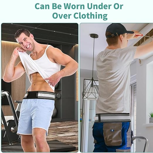 DOLTAS Sacroiliac SI Joint Hip Belt – Adjustable Hip Belt for Back Pain, Sciatica Belt, Pelvic Support Belt for SI Joint Pain & Lower Back Pain Relief – Unisex Support Brace for Men & Women